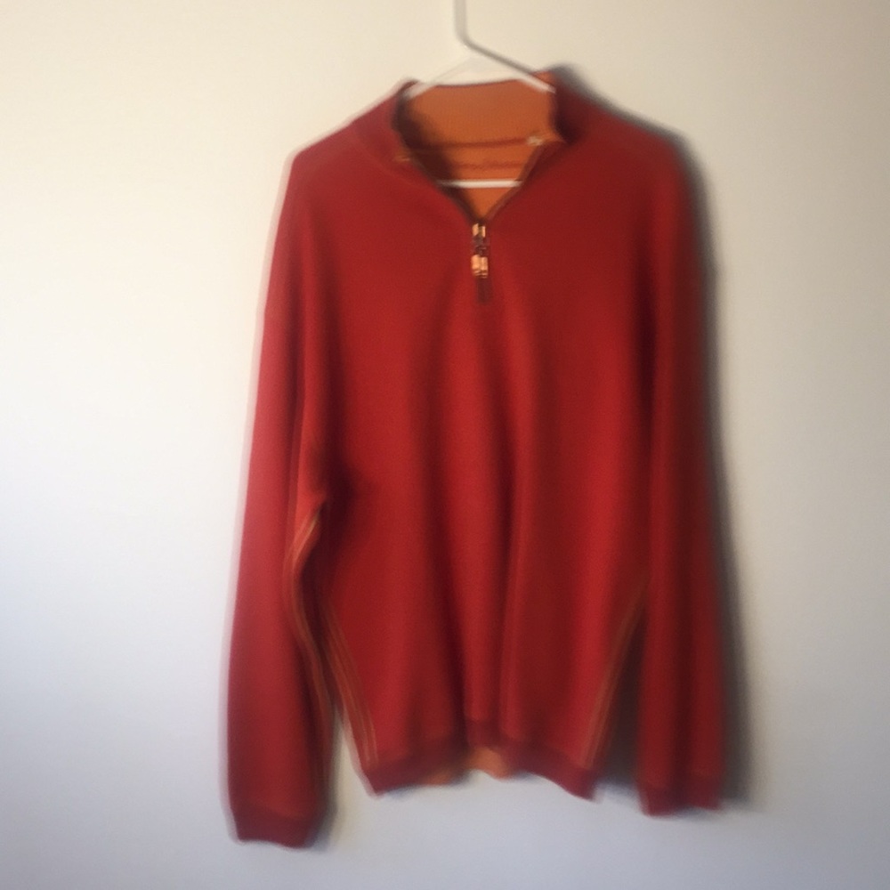 Half zip up Tommy Bahamas sweather